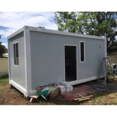 outdoors manufactured prefab 20ft modular ready made container house